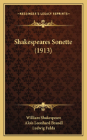 Shakespeares Sonette (1913)