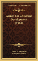 Games For Children's Development (1918)