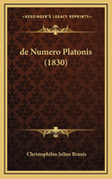 de Numero Platonis (1830)
