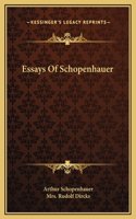 Essays Of Schopenhauer