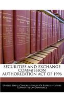 Securities and Exchange Commission Authorization Act of 1996