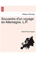 Souvenirs D'Un Voyage En Allemagne. L.P.
