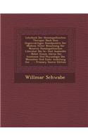 Lehrbuch Der Homoopathischen Therapie: Nach Dem Gegenwartigen Standpunkte Der Medicin Unter Benutzung Der Neueren Homoopathischen Literatur Des In- Un