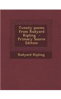 Twenty Poems from Rudyard Kipling