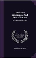 Local Self-government And Centralization