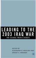 Leading to the 2003 Iraq War