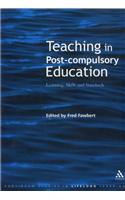 Teaching in Post-Compulsory Education