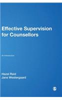 Effective Supervision for Counsellors
