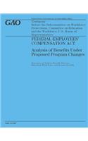 Federal Employees' Compensation Act: Analysis of Benefits Under Proposed Program