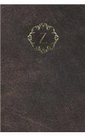 Monogram "z" Meeting Notebook: (26 Monogram Aged 150 Meeting)