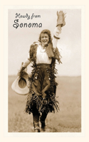 Vintage Journal Howdy from Sonoma, Cowgirl