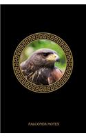 Falconer Notes: Desert Buzzard, Harris Hawk. Hunting with the Harris Hawk. Notebook for entries of all kinds. Format 15.24 cm x 22.86 cm (almost A5), 120 pages, fin