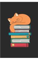 Cat And Books