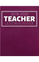Teacher Lesson Planner 2019-2020