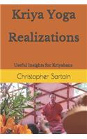 Kriya Yoga Realizations
