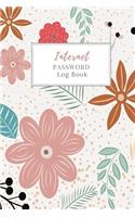 Internet Password Log Book