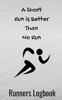 A Short Run Is Better Than No Run Running Logbook