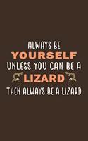 Always Be Yourself Unless Can Be A Lizard Then Always Be Lizard