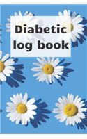 Diabetic Log Book: Blood sugar notebook, journal record, diabetic organiser, Glucose Tracker