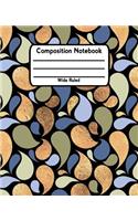 Composition Notebook Wide Ruled