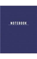 Notebook: Unlined Notebook - Large (8.5 X 11 Inches) - 112 Pages