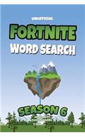 Fortnite Word Search: Season 6