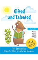 Gifted and Talented Test Preparation Workbook for Children in Preschool and Kindergarten Practice Pre-K Test Prep Assessment Test Prek