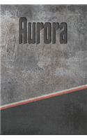 Aurora: Stone Name Writing Journal