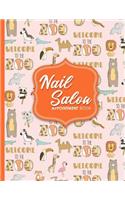 Nail Salon Appointment Book: (Nail Salon Appointment Book)