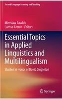 Essential Topics in Applied Linguistics and Multilingualism