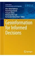Geoinformation for Informed Decisions