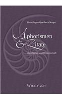 Aphorismen und Zitate uber Natur und Wissenschaft