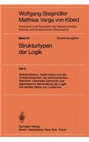 Selbstreferenz, Tarski-Sätze Und Die Undefinierbarkeit Der Arithmetischen Wahrheit. Abstrakte Semantik Und Algebraische Behandlung Der Logik. Die Beiden Sätze Von Lindström