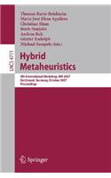 Hybrid Metaheuristics