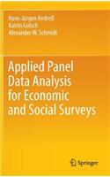 Applied Panel Data Analysis for Economic and Social Surveys