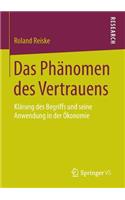 Das Phänomen des Vertrauens