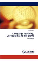 Language Teaching, Curriculum and Problems: (English)