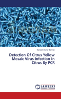 Detection Of Citrus Yellow Mosaic Virus Infection In Citrus By PCR