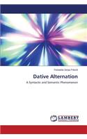 Dative Alternation