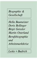 Berufsbiographie Und Arbeitsmarktkrise