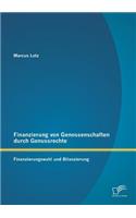 Finanzierung von Genossenschaften durch Genussrechte