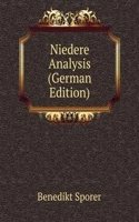 Niedere Analysis (German Edition)