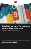 Analyse des performances en matière de santé