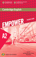 Cambridge English Empower for Spanish Speakers A2 Teacher's Book