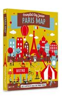 Junior Paris Crumpled City Map