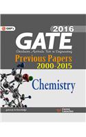 GATE Chemistry 2016 : Previous Papers 2000 - 2015