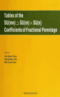 Tables of the Su(mn) Su(m) X Su(n) Coefficients of Fractional Parentage