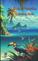 Bird of Paradise Coloring Book