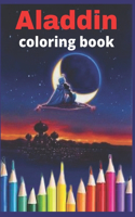 aladdin coloring book