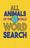 All animals of the world word search